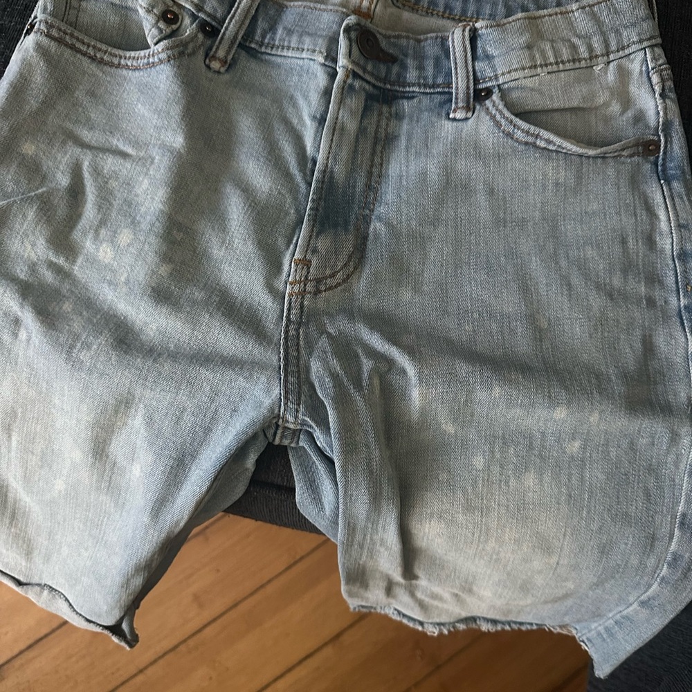 Abercrombie Kids Light Blue Denim Shorts